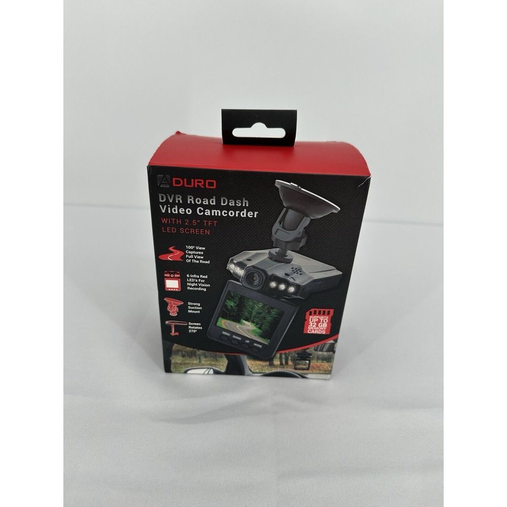 Aduro DVR Road Dash Video Camcorder,‎ Security camera, 2.5'' TFT LED Screen